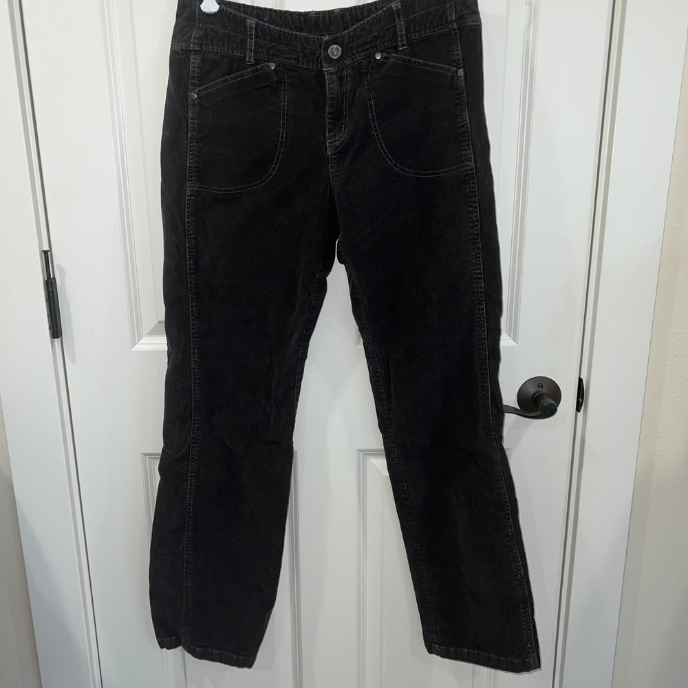 Kuhl Kory‎ Corduroy Straight Leg Pants Brown Size 8